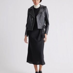 NEW Quince Silk Tank Midi Dress